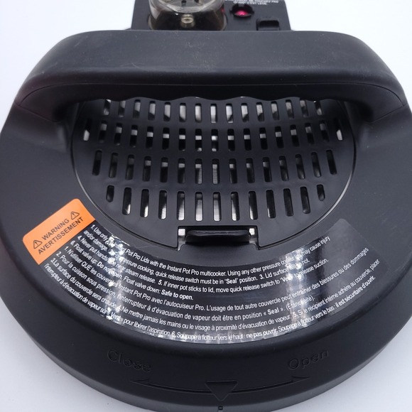 Instant Pot PRO 60 6 QT Replacement Lid Genuine OEM with Extra Red Seal - Picture 4 of 12